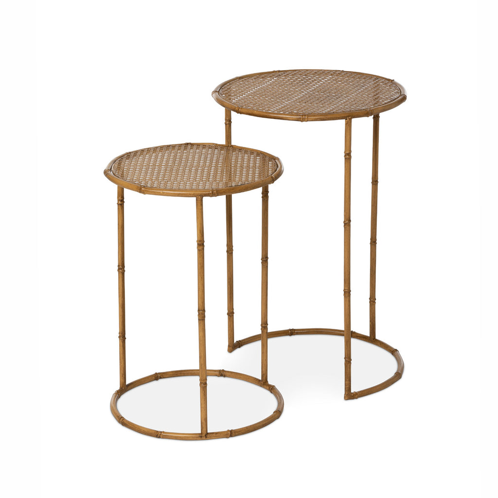 Roanoke Metal Nesting Tables, Set of 2 - The Hive Experience