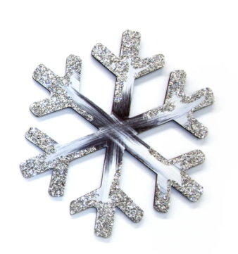 13" Snowflake Decor - The Hive Experience