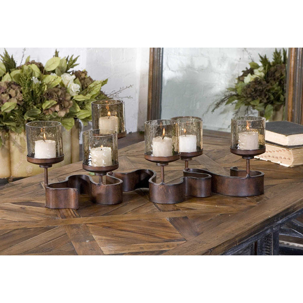 Ribbon Candleholder - The Hive Experience