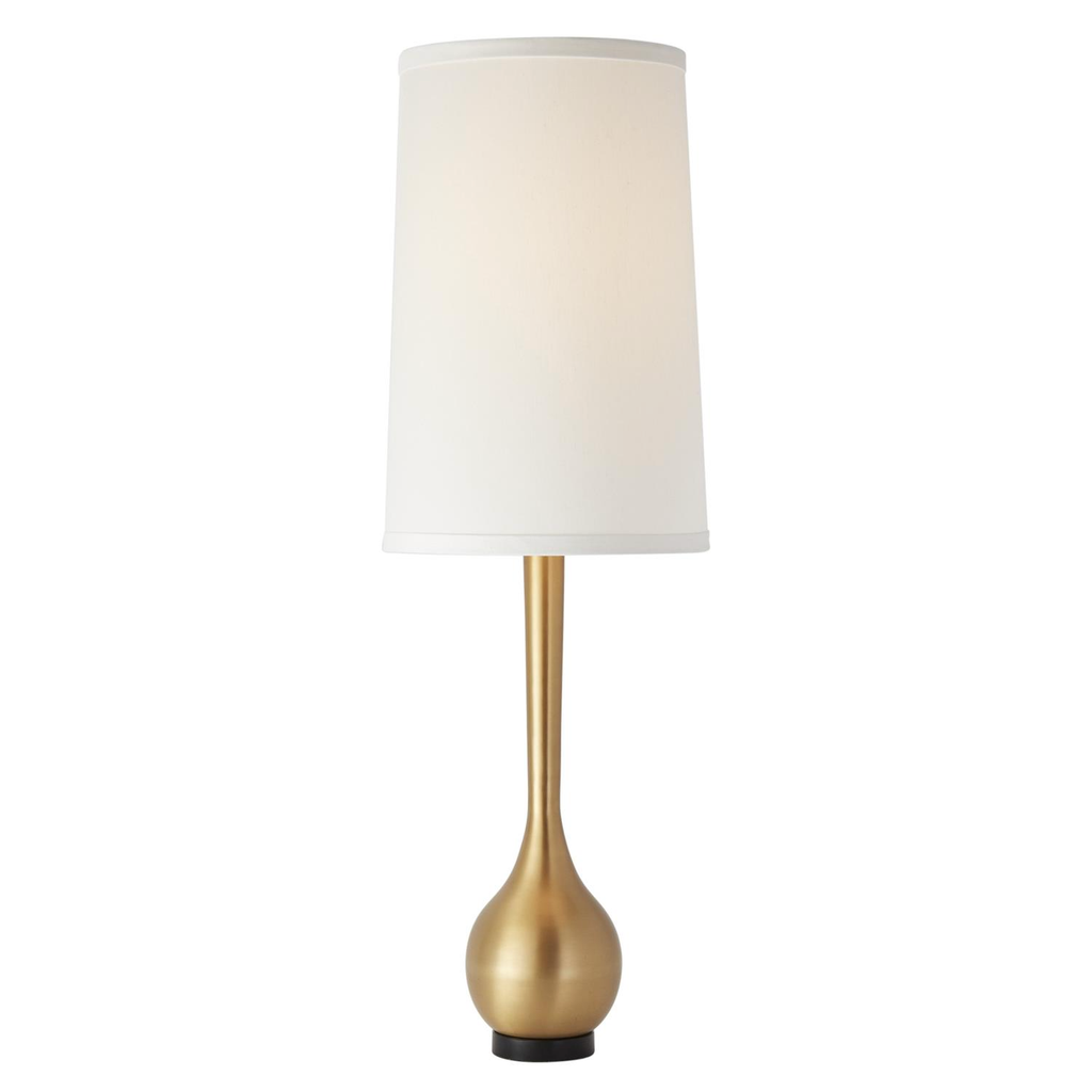 Bulb Vase Table Lamp - Brushed Brass - The Hive Experience