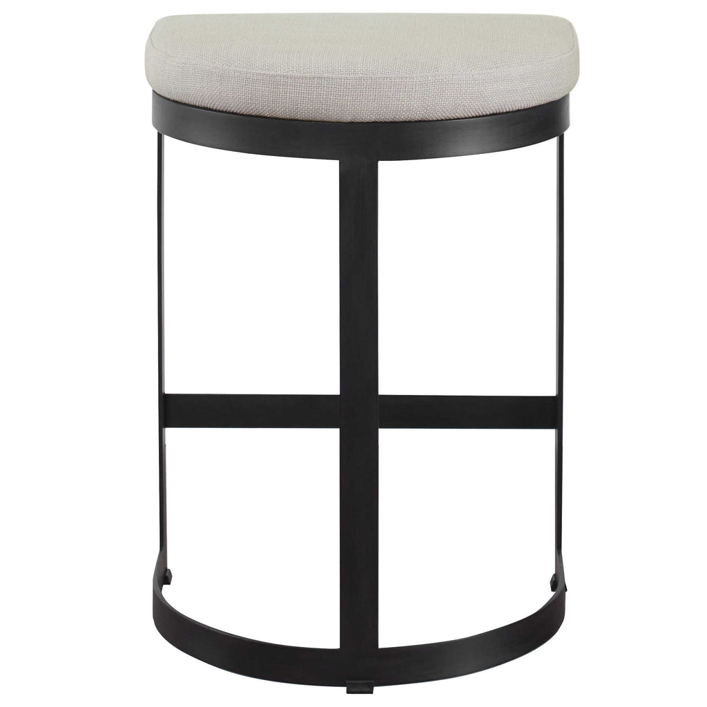 Ivanna Counter Stool - Black - The Hive Experience