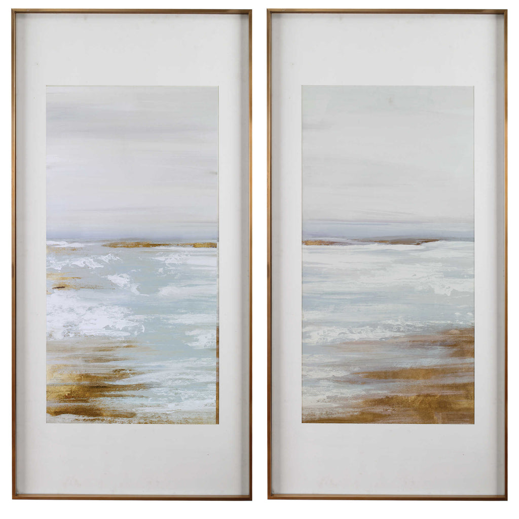 Coastline Framed Prints - Set of 2 - The Hive Experience