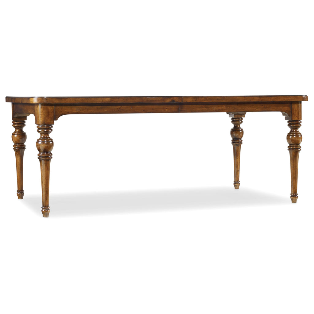 Tynecastle Rectangle Leg Dining Table - The Hive Experience