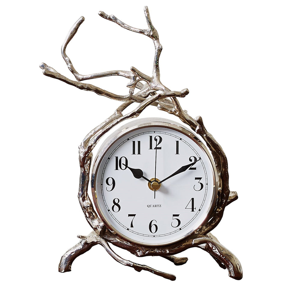 Twig Clock-Nickel - The Hive Experience