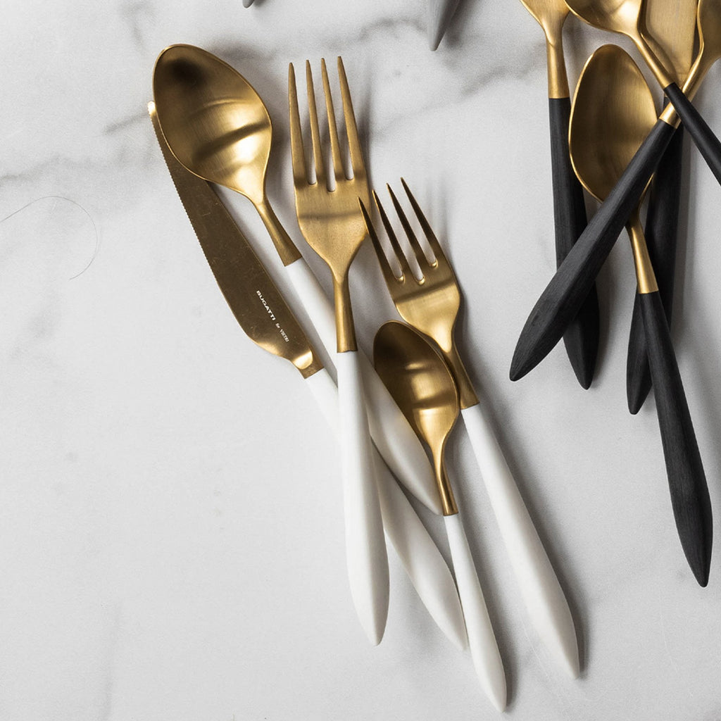 Ares Oro & White Five-Piece Place Setting - The Hive Experience