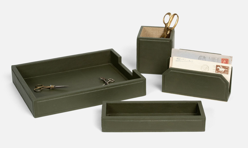 Asby Desk Collection - Forest Green - The Hive Experience