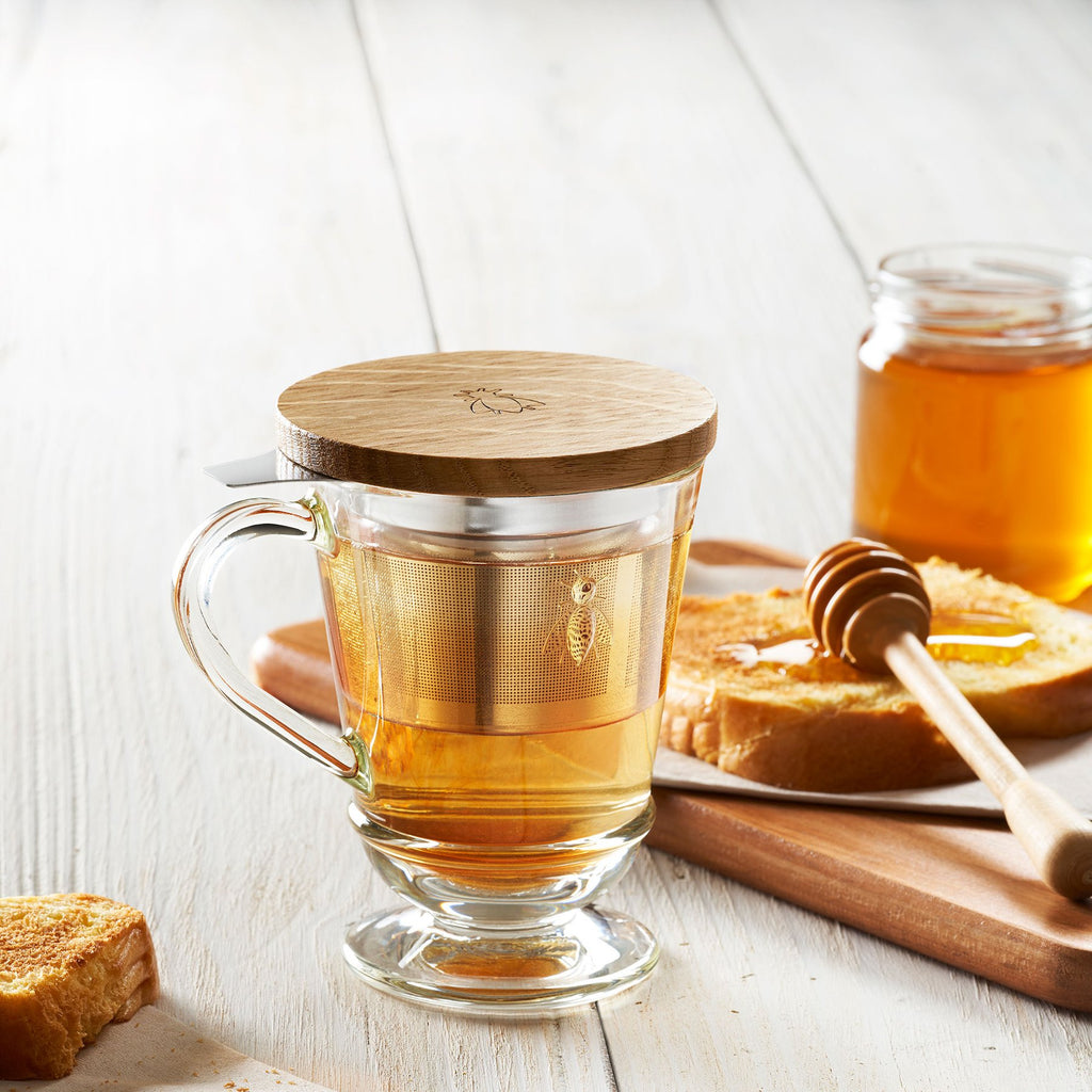 Bee Tea Infuser Mug - The Hive Experience