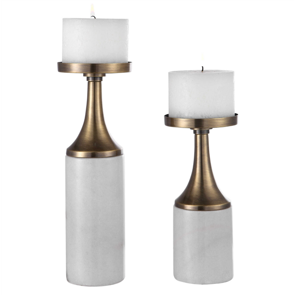 Castiel Candleholders - Set of 2 - The Hive Experience