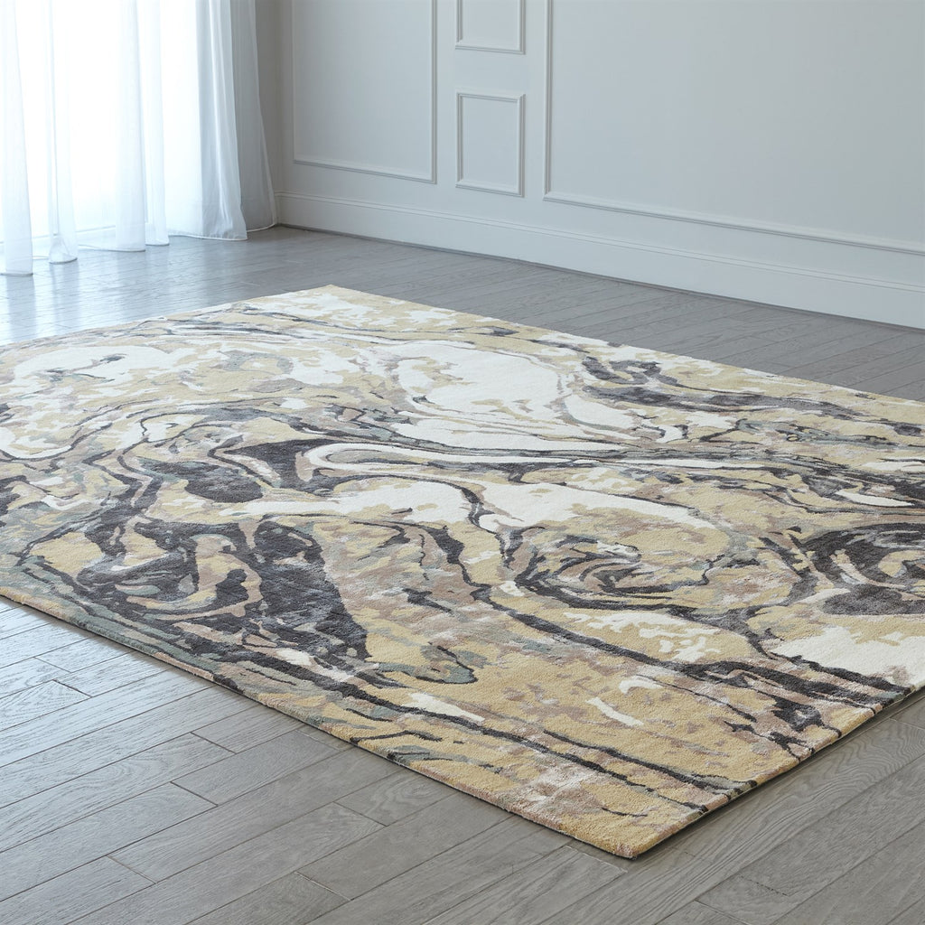 Marbleized Rug - The Hive Experience