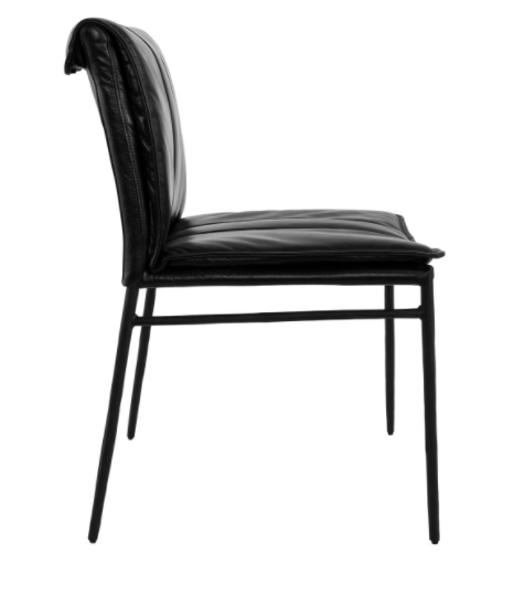 Mayer Dining Chair Black S/2 - The Hive Experience