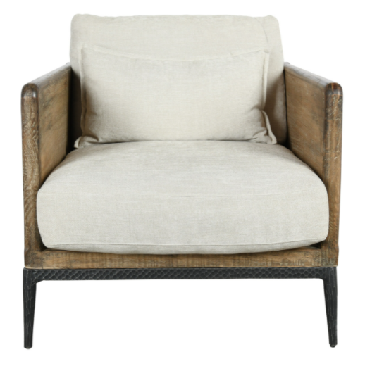 Renfrow Accent Chair Ivory - The Hive Experience