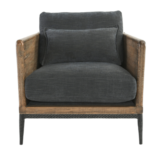 Renfrow Accent Chair Navy - The Hive Experience