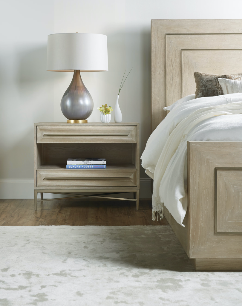 Cascade Two Drawer Nightstand - The Hive Experience