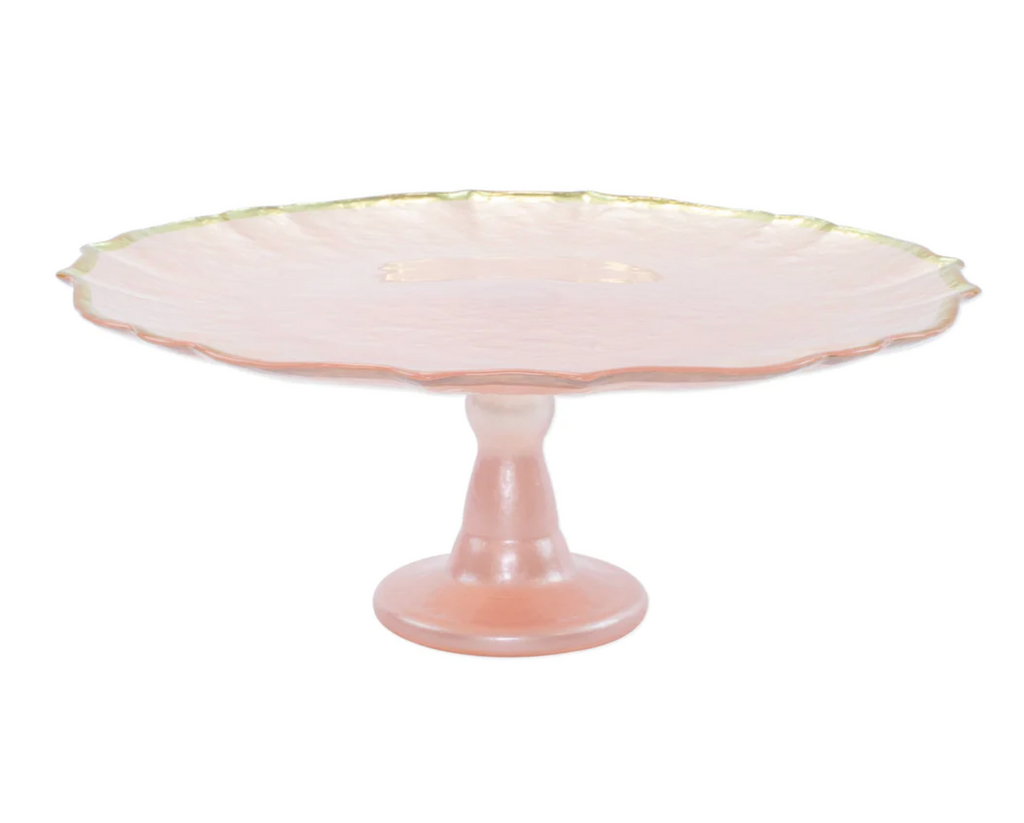 Baroque Glass Cake Stand - The Hive Experience
