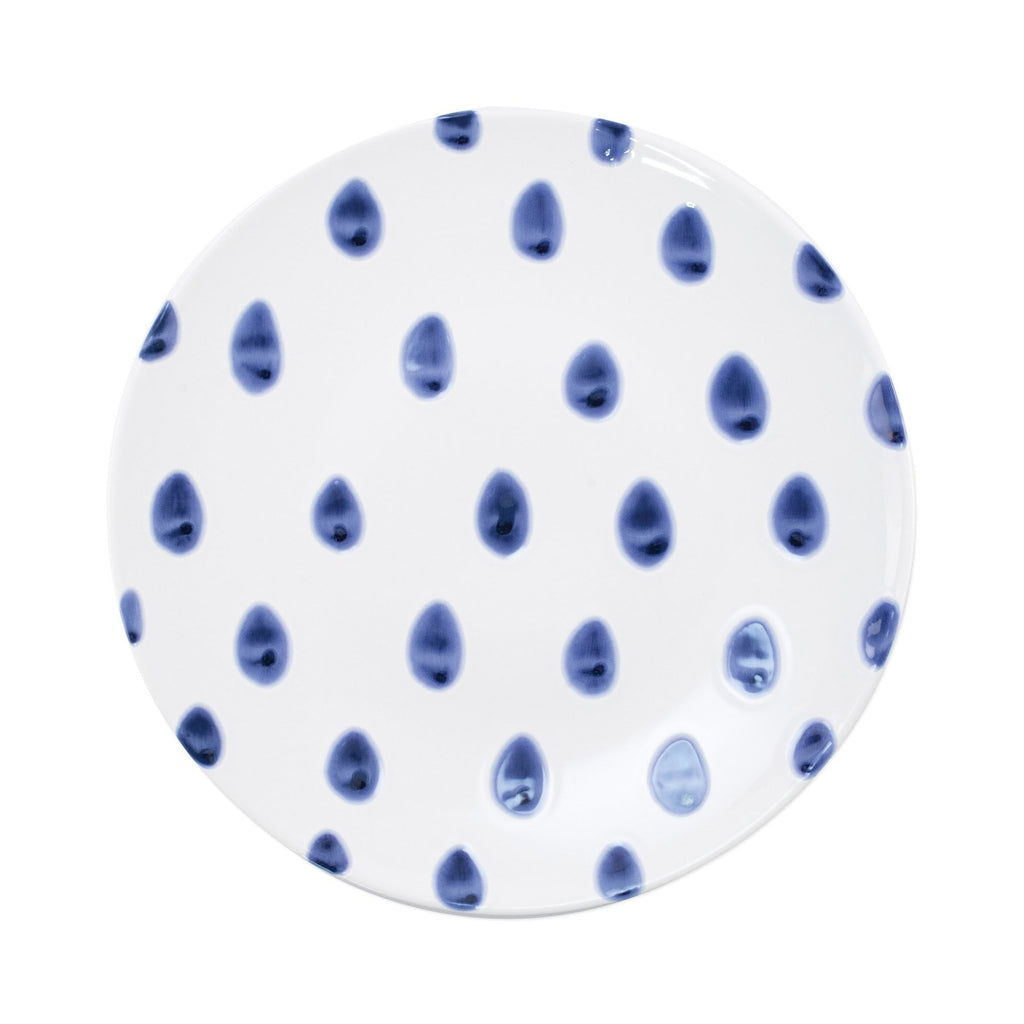 Santorini Dot Dinner Plate - The Hive Experience