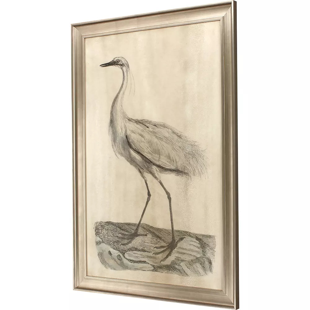 White Egret Wall Art - The Hive Experience