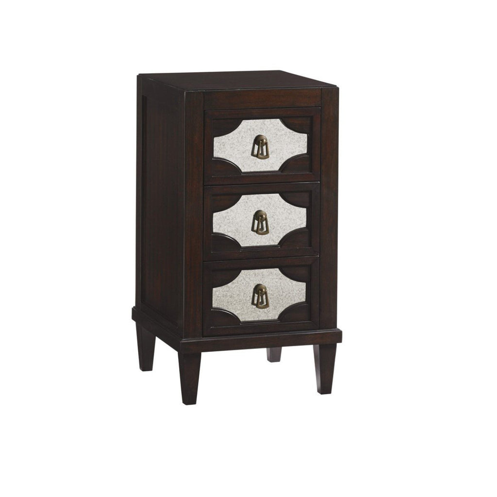 Lucerne Mirrored Nightstand - The Hive Experience
